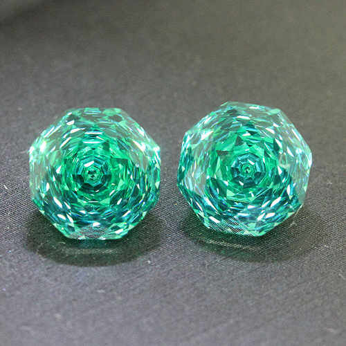 帕拉伊巴玫瑰切蓝绿碧玺裸石