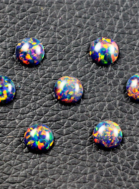 平底未镶嵌夜光裸石戒面