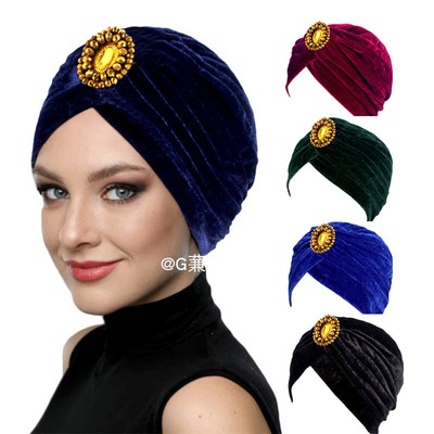 印度帽绒布hat秋冬turban
