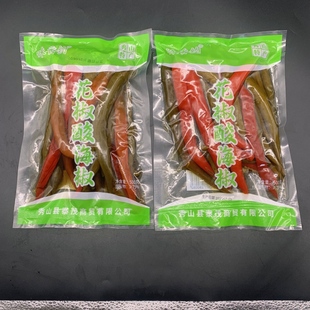 泡酸辣椒重庆秀山土特产青红腌制新鲜花椒酸海椒商用微辣泡椒