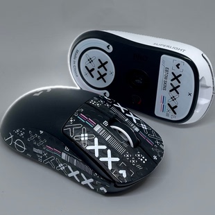 鼠标gpw防滑贴吸汗 GPX二代玻璃脚贴一代蜥蜴皮防滑贴G PRO脚垫