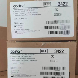 Corning康宁 3422 Transwell含24孔板细胞小室无菌 12嵌套/块