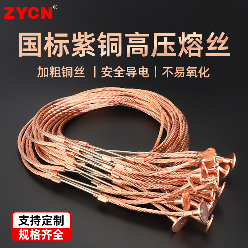 国标带扣高压熔丝10kv变压器熔断器令克保险丝3a5a10a20a50a100a