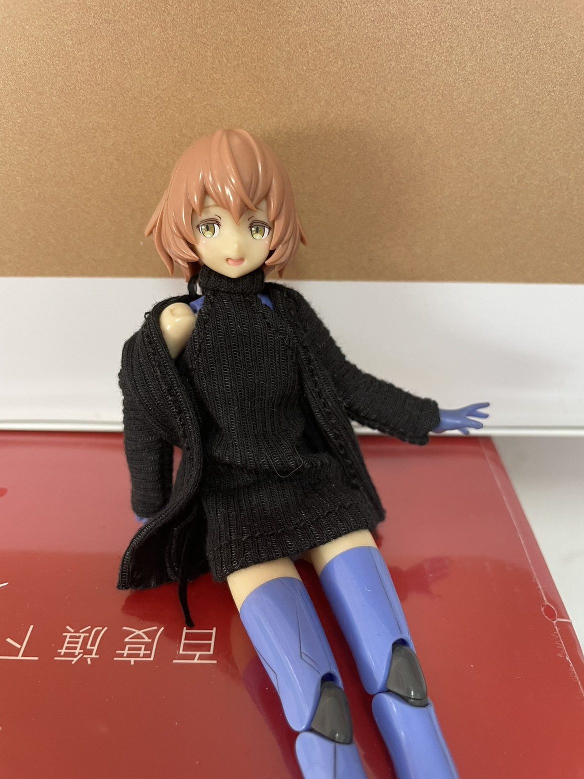 寿屋机娘通用毛衣露背针织衫两件套装服饰配件人偶衣配着替娃衣