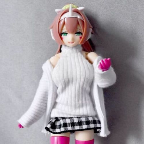 现货azone1/12分包机娘露背娃衣