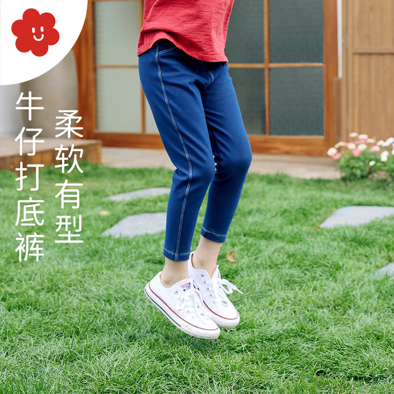 soyo舍予良仓女童打底裤外穿春秋26新款宝宝运动瑜伽裤儿童紧身裤