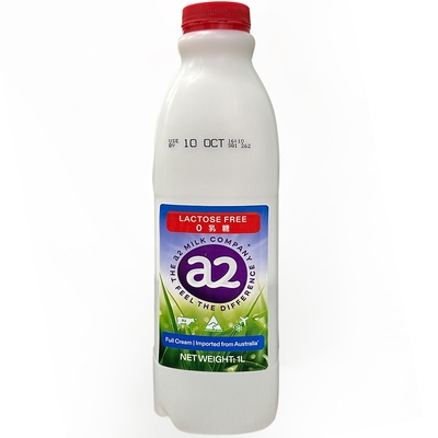 A2无乳糖低温纯鲜奶低温冷藏