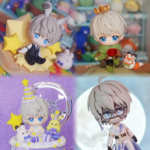 【抱熊氏手工】 恋与深空 沈星回Q版超轻粘土手办定制 定做