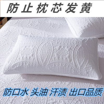 防水枕套防口水头油防汗抗菌枕芯