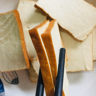 素食香干 散装 湖南湘西特产3块1斤农家柴火烟熏豆腐块 武冈豆腐干