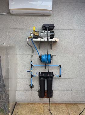 洗车店汽美设备洗车机上墙套件美国OG车库神器Cox reels卷管器