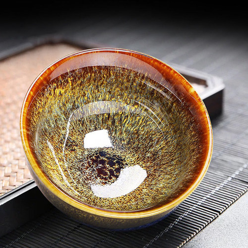 窑变茶杯建盏主人杯品茗单杯茶盏