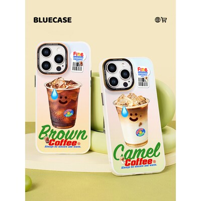 适用于趣味冰美式iPhone16promax苹果17小米15/14华为mate70p70拿