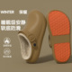 防水防滑毛绒保暖时尚 两点浪漫勃肯拖鞋 男女2025新款 包头外穿棉拖