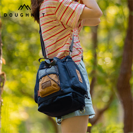 Doughnut甜甜圈水桶包多功能迷你时尚包斜挎包手提女包微单相机包