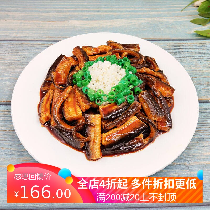 仿真红烧鳝鱼爆炒黄鳝丝食品模型中餐热菜家常菜定制厂家直销包邮