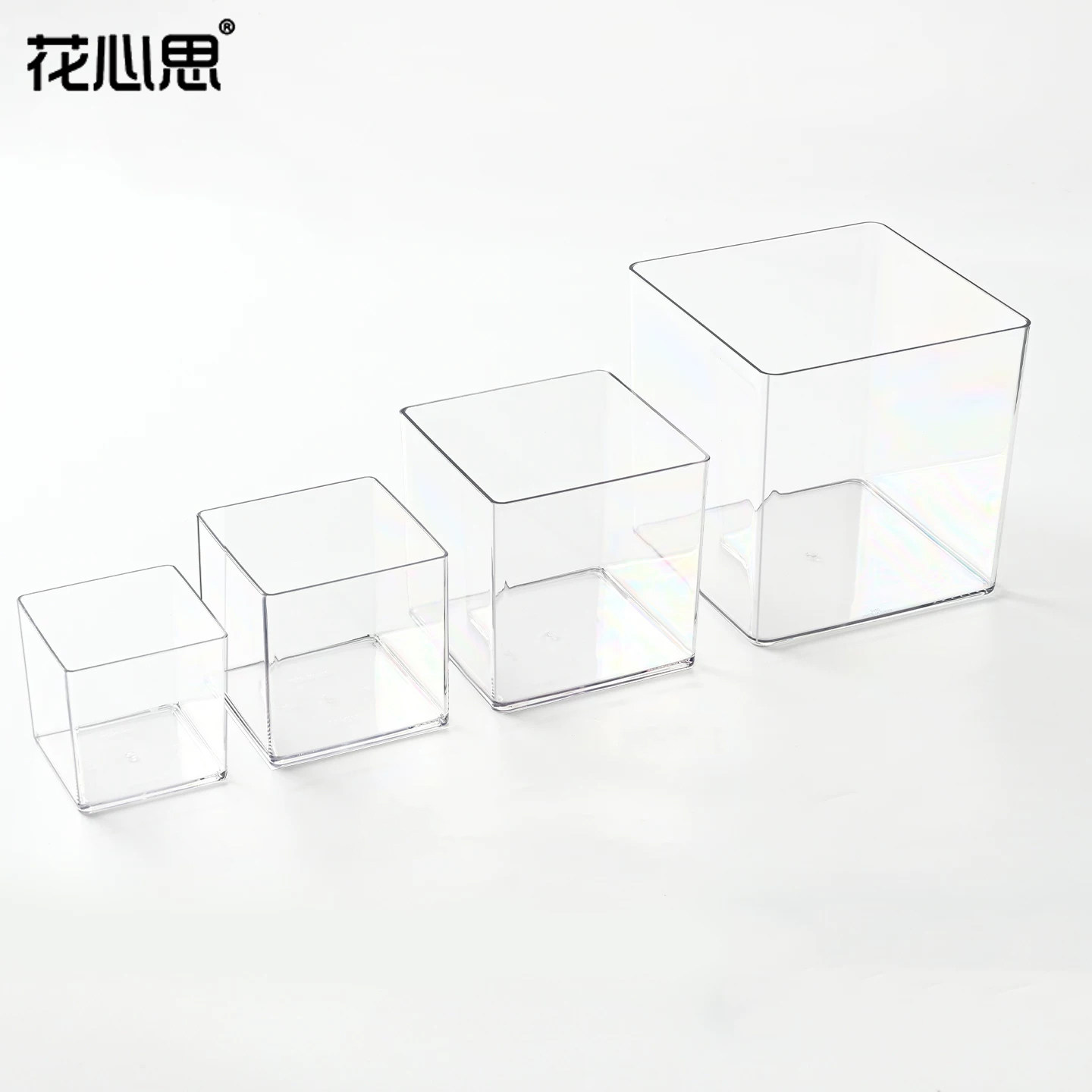 亚克力透明盒正方形水培器皿
