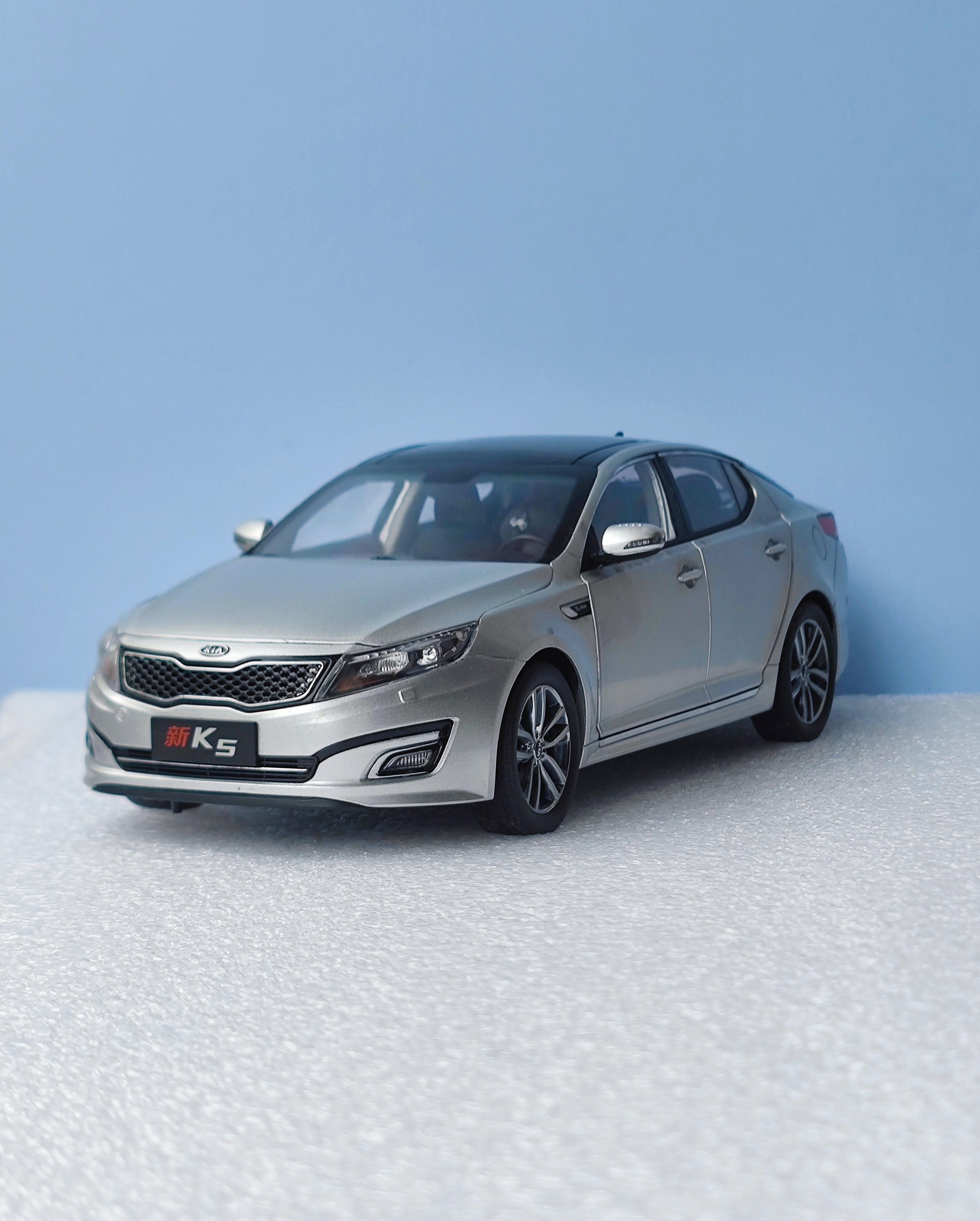 1 18 原厂 东风悦达起亚K5车模 2014-2016款通用K5合金真汽车模型