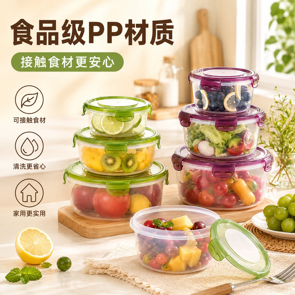 蛋糕包装盒提拉米苏盒子透明圆形