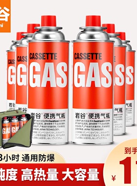 岩谷户外便携卡式炉防爆气罐液化瓦斯气体燃气罐卡斯炉丁烷气瓶
