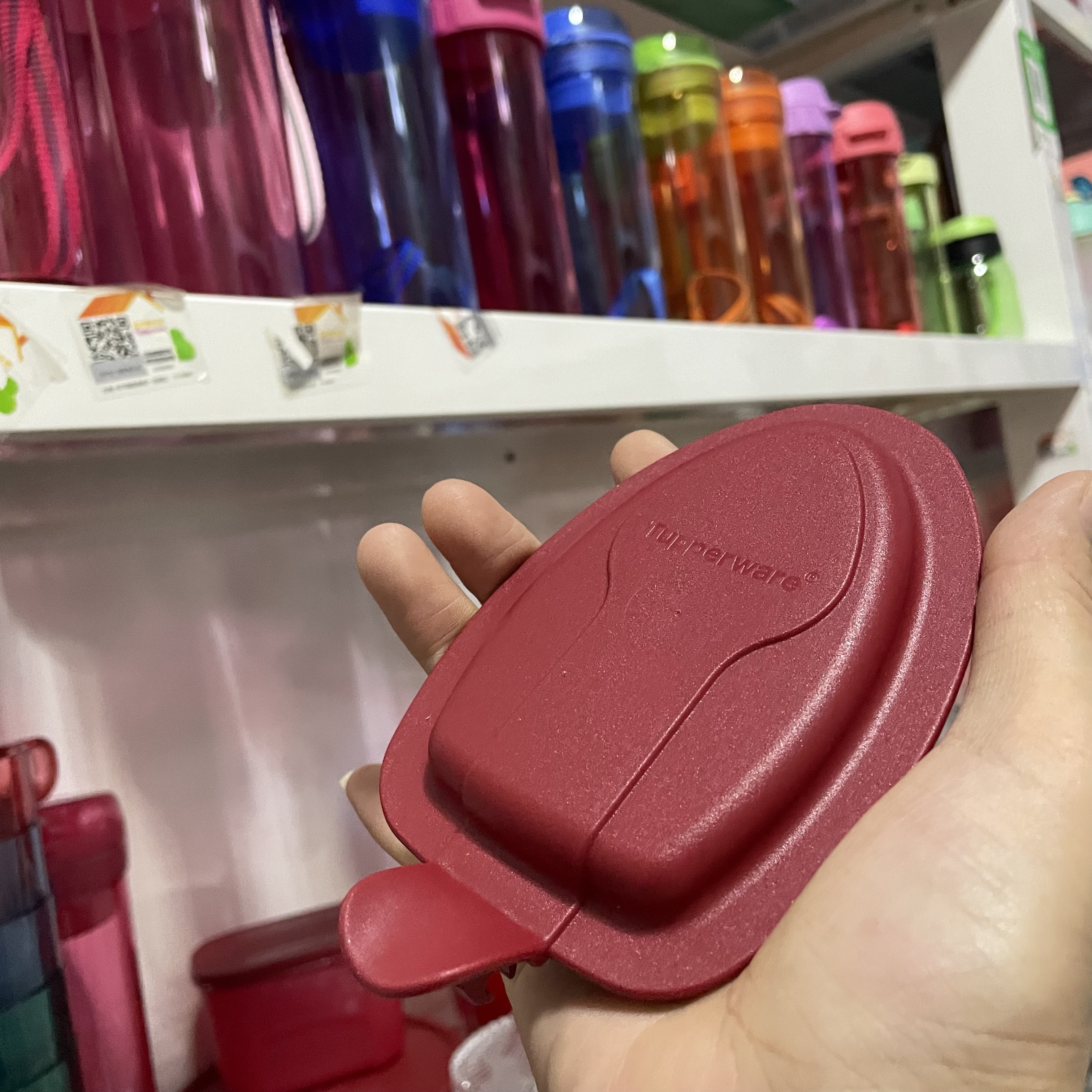 特百惠500ML大嘴蛙调料盒/厨房调味品保鲜盒 配件 盖子。盒身