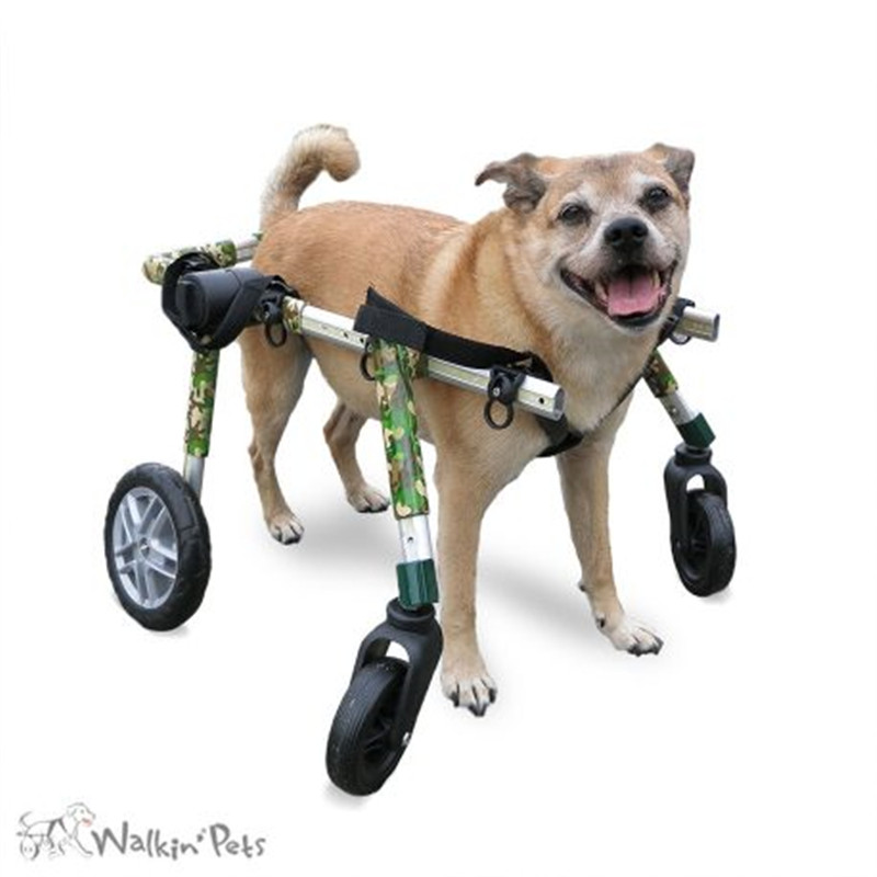 美国walkinpets狗轮椅宠物推车残疾断腿前肢四肢代步推车辅助康复