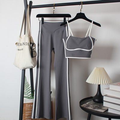 运动内衣套装女普拉提一体式文胸