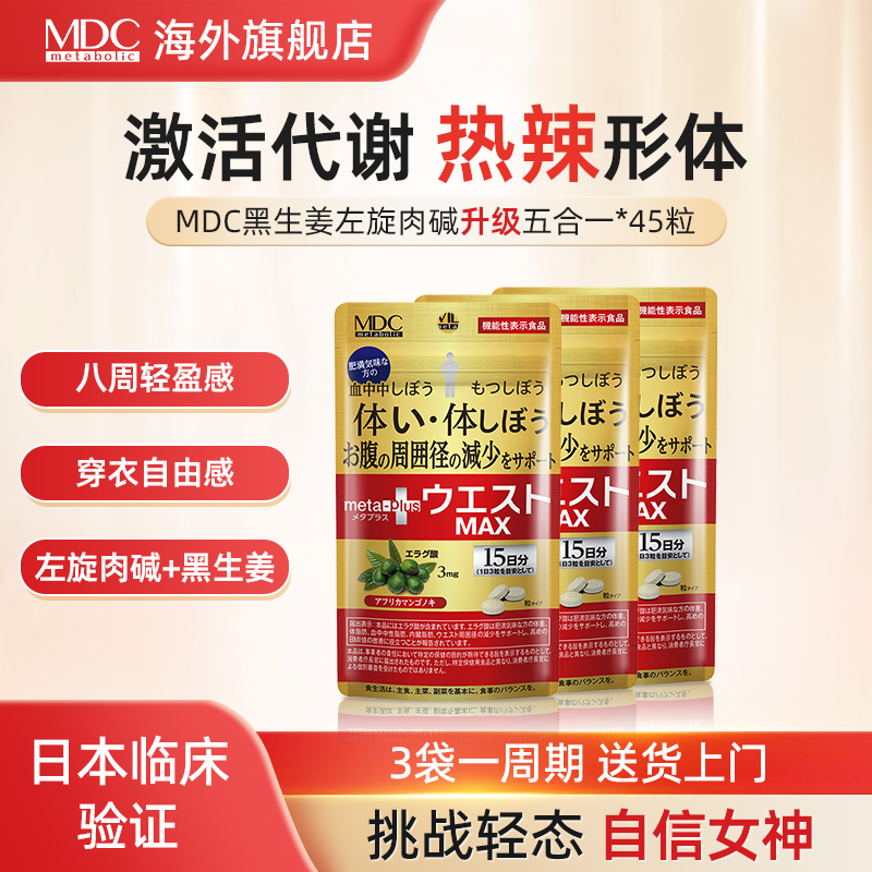 日本临床验证!MDC纤体丸受全身