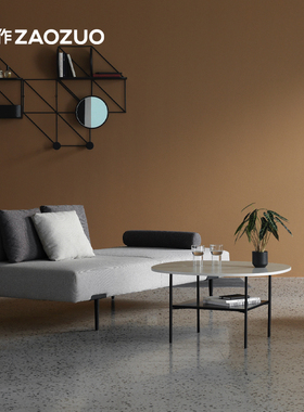 造作SofaT现代极简沙发设计师客厅办公室酒店民宿创意直排三人位