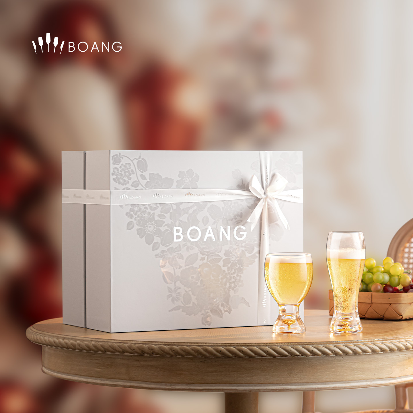 【山姆热销】金箔啤酒杯套装