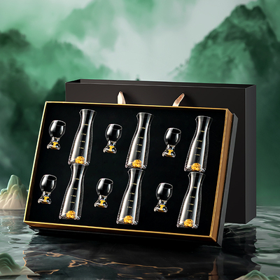 【酒具第一品牌】黄金版白酒杯