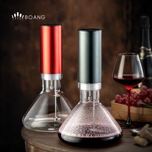 电动雾化红酒醒酒器家用高端神器分酒壶葡萄酒自动快速醒酒瓶扎壶