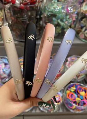 2.16韩国儿童发饰bebeprince金属蝴蝶结细发箍