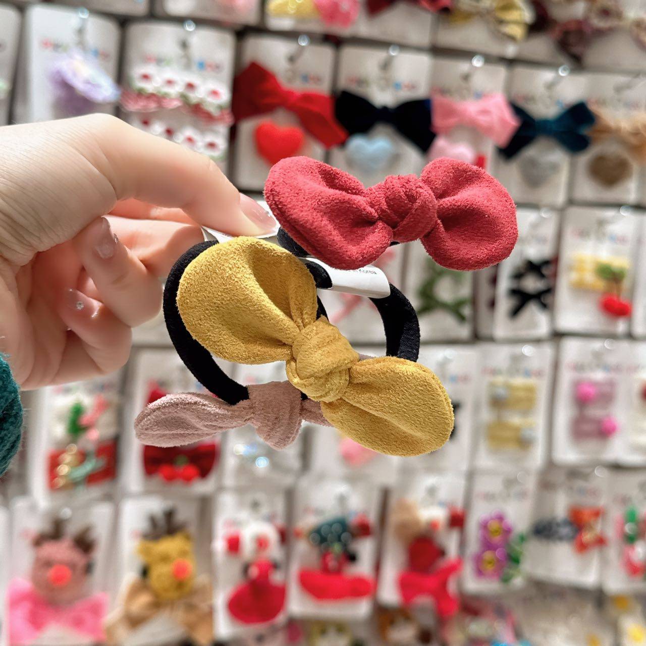 10.29韩国pikaboo儿童发饰彩色布艺蝴蝶结发圈女孩马尾扎头绳,童装/婴儿装/亲子装,发饰,淘宝优惠券,粉丝福利购,淘宝优惠卷