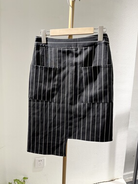 KASD专柜品牌撤柜折扣半身裙短裙百搭显瘦韩版不规则不对称通勤