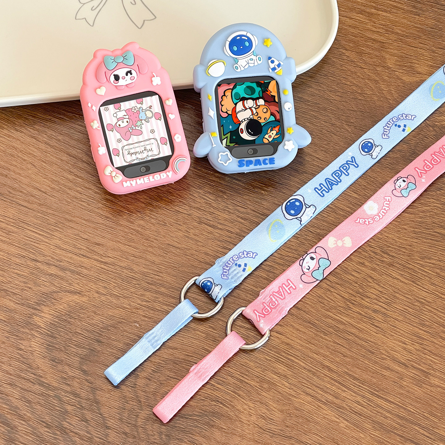 适用小米米兔儿童手表7X/7卡通挂脖硅胶吊坠MTSB25XUN非原装防摔防磕碰硅胶挂脖套吊坠配件,智能设备,智能手表手环表带/腕带,淘宝优惠券,粉丝福利购,淘宝优惠卷