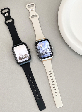 适用OPPOwatch3pro小蛮腰新款蝴蝶反扣款硅胶表带oppoSE/3代/oppowatch1代46mm/41mm透气腕带watch2代46/42mm