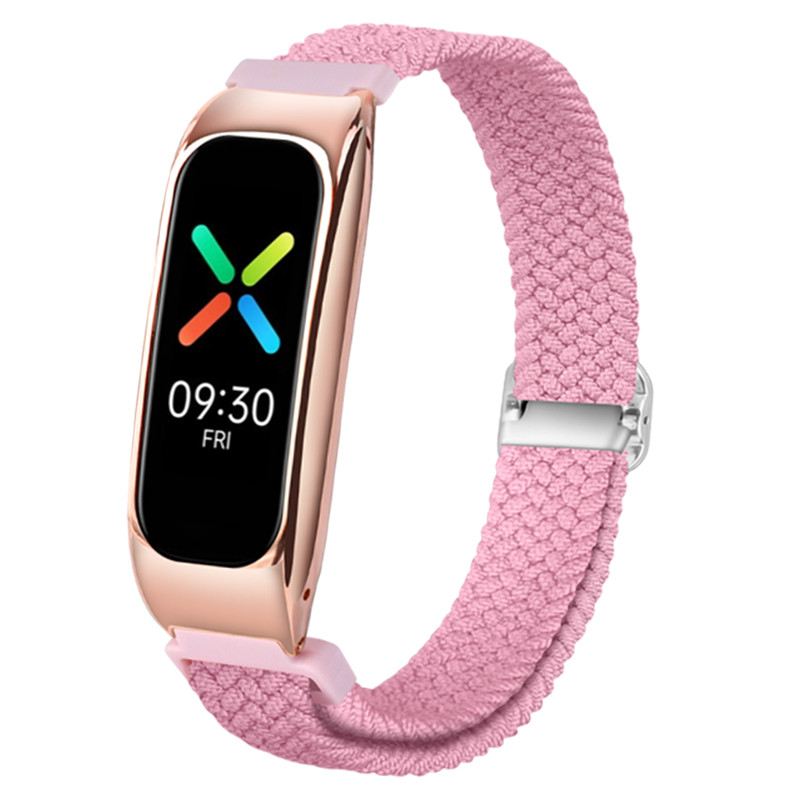 适用OPPO手环表带智能运动eva限定版尼龙滑扣腕带OPPO Band/NFC版/时尚版个性可调节替换表带男女配件非原装