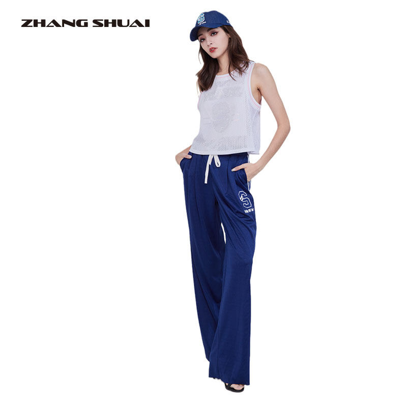 ZHANGSHUAI张帅2023春夏新款直筒织带卫裤,女装/女士精品,卫裤,淘宝优惠券,粉丝福利购,淘宝优惠卷
