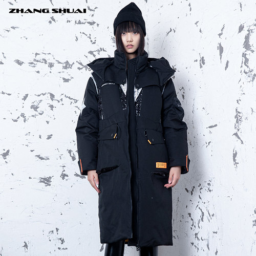ZHANGSHUAI长款羽绒服