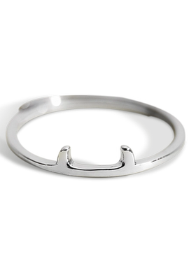 轻奢小恶魔开口音同款刻字戒指