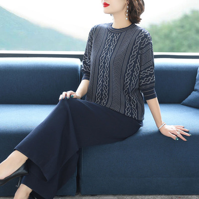 中老年女装2025超火穿搭一整套装