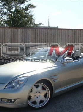 雷克萨斯SC430改装包围套件soarer air-kit sc430泵把裙角尾翼