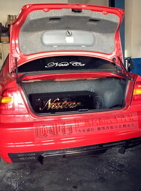 TOPMIX正品BMW  body kits 改裝 E46改M3款包围后杠碳纖維後擾流