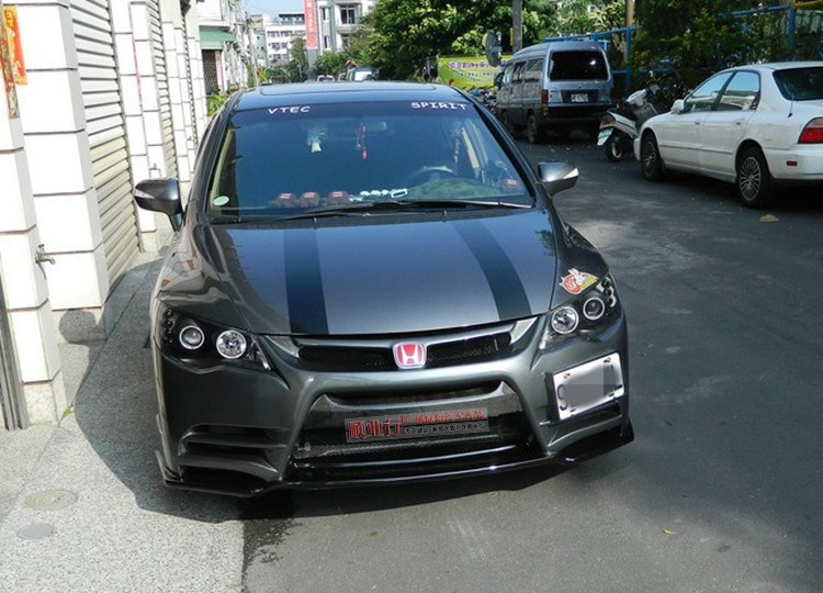 honda civic fd2 front bumper思域FD2改装 前杠头泵把mm款大包围