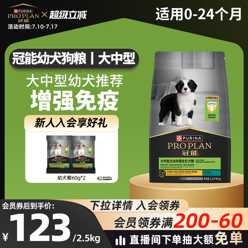 Корм для щенков крупных и средних пород crown energy dog food корм для щенков средних пород по полной цене general side shepherd method, формула для борьбы с хорошим пищеварением Изображение 1
