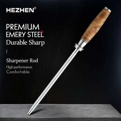 Sharpener Rod Knife Sharpener High-carbon Steel Emery Kitche