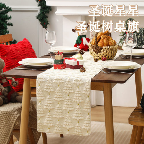 Christmas Star Table Runner Home Dining Room Living Room Chr