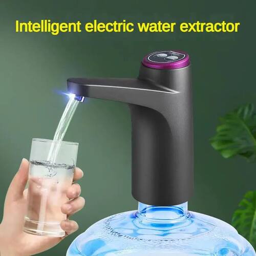 Portable 5-Gallon Water Dispenser With USB Charging-Automati