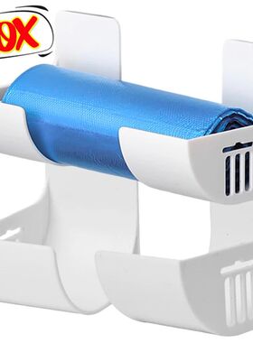 Wall Mounted Trash Bag Holder Plastic Waste Bag Dispenser Ra
